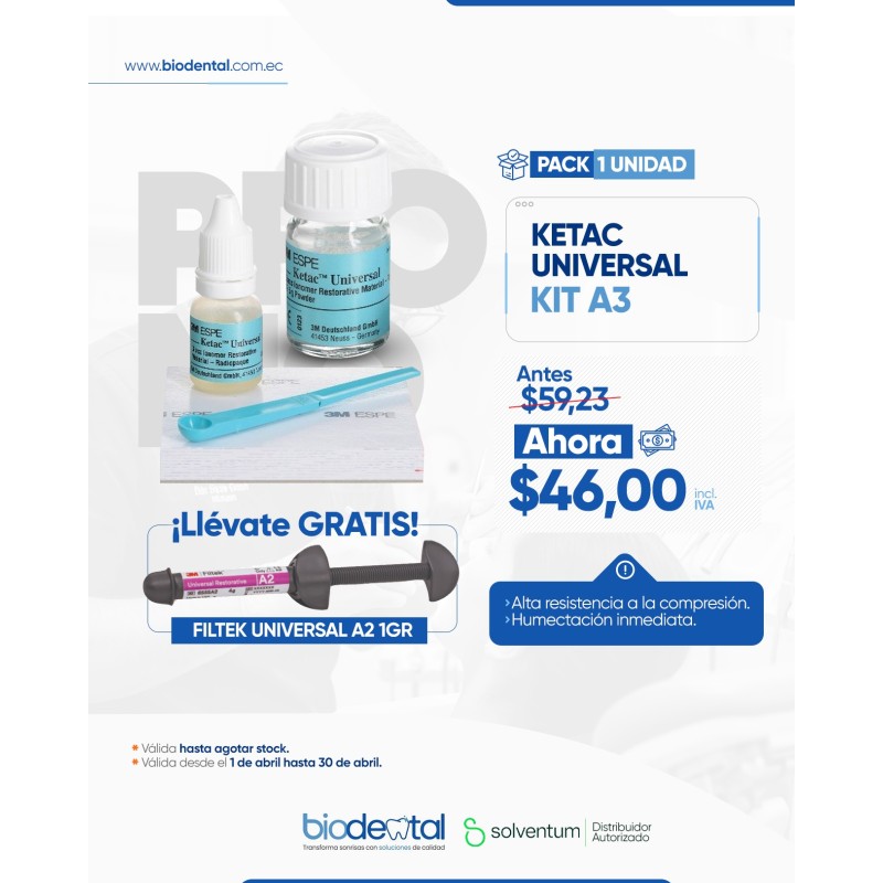 Promo Ketac Universal Kit A3 Promo Ketac Universal Kit A3