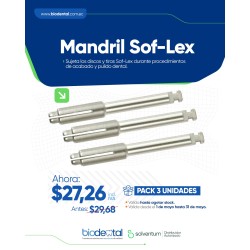 Promo Mayo Mandril Sof Lex